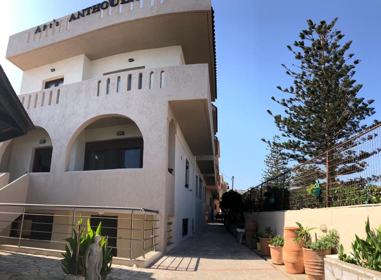 Anthoula Apartments Kokkini Hani Εξωτερικό φωτογραφία